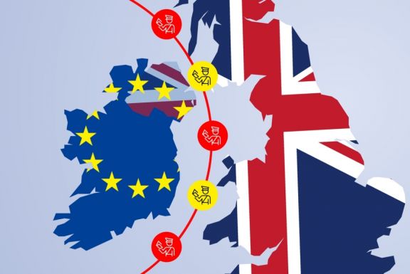 Brexit: pattanásig feszült a helyzet az Ír-tengeren létrejött vámhatár miatt
